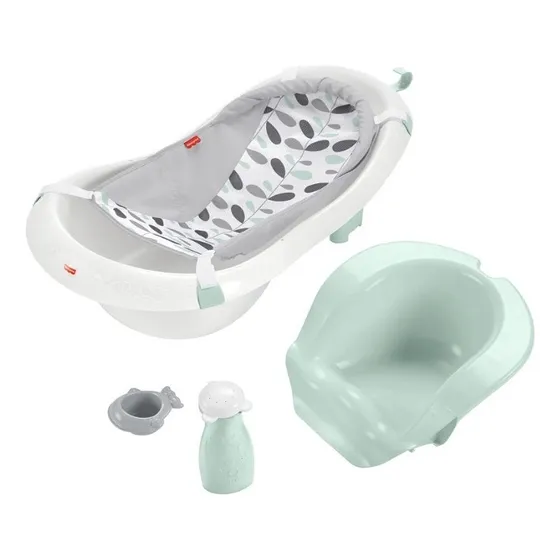 Bañera Tina Crece Conmigo 4-1 Fisher Price - Niña O Niño Color Gris