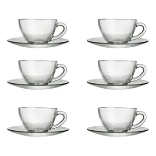 Conj 6 XĂcaras 240ml Duralex Transparente Astral ChĂĄ C Pires Conj 6 XĂcaras 240ml Duralex Transparente Astral ChĂĄ C Pires