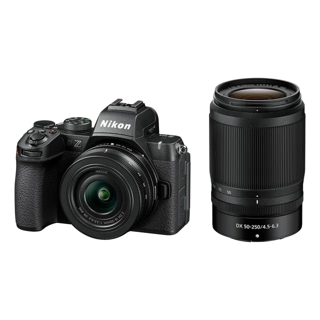 Nikon Z50 Ii Con Dos Objetivos | Compacta Sin Espejo...