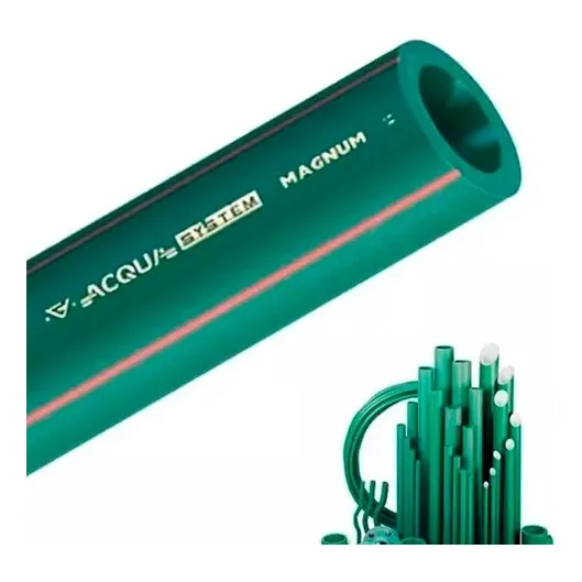 Caño Tubo Acqua System Agua Caliente Y Fria 25 Mm X 4 Mts