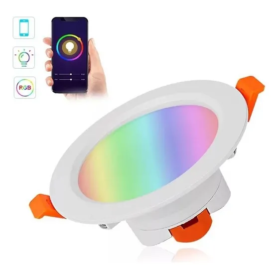 Ampolleta led con Wi-Fi Csmart Smart Downlight Dicroica color rgb 7W 620lm