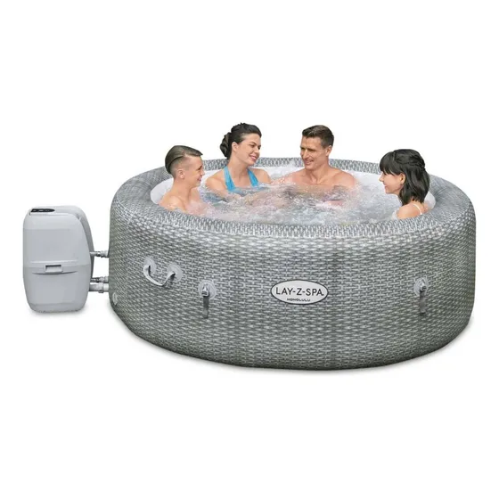 Jacuzzi Spa Hidromasaje Inflable Bestway Inflador Digital