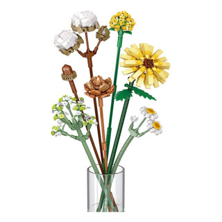 Kit De Bloques De Construcción De Ramo De Flores, 680 Pieza Kit De Bloques De Construcción De Ramo De Flores, 680 Pieza