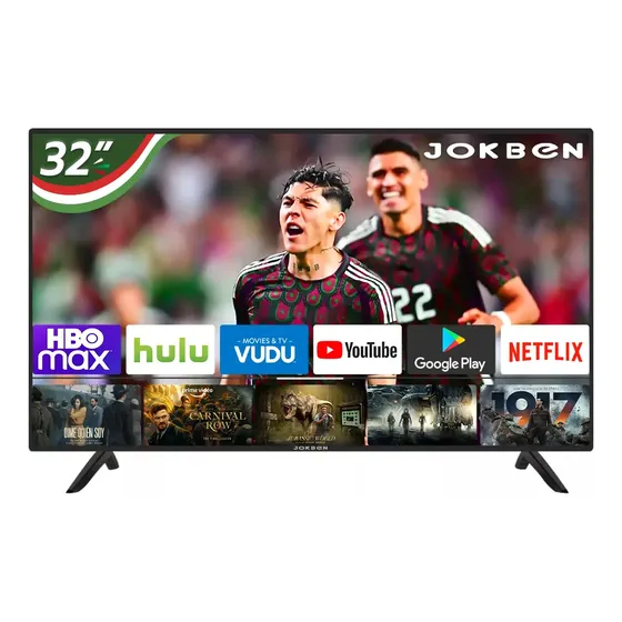 Smart Tv Pantalla 32 Pulgadas Android Tv Jokben Televisores