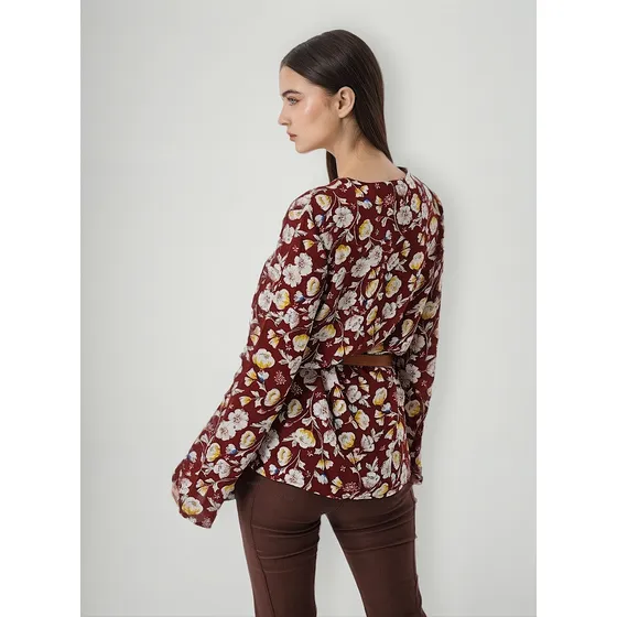 Blusa Manga Campana Mujer Mochi