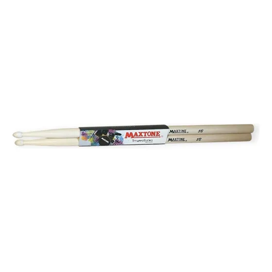 Baquetas 5b Punta De Madera Maxtone 5b