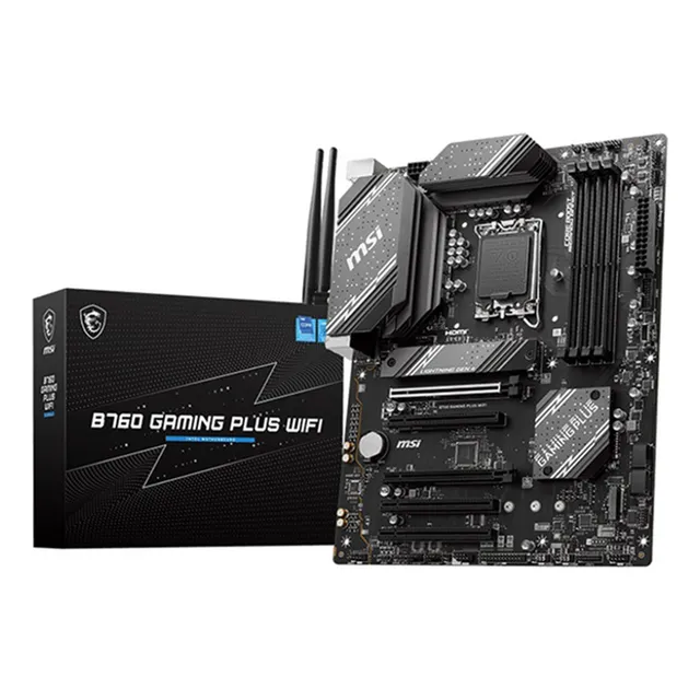 Tarjeta Madre Msi B760 Gaming Plus Wifi S-1700 4x Ddr5