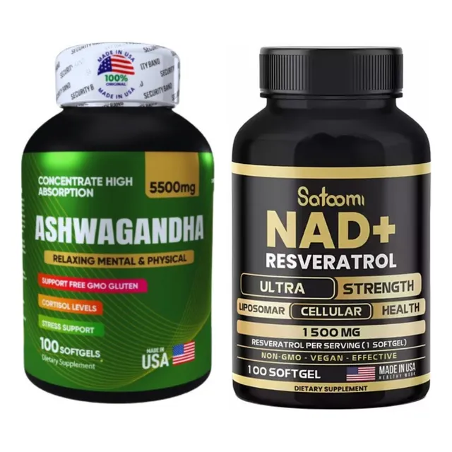Kit Resveratrol + Ashwagandha