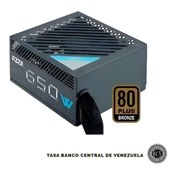 Fuente De Poder Azza Certificada 650w 80+bronze Gaming