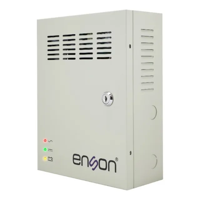 Fuente De Poder Tipo Caja Para Camaras 12vdc 10a Enson Psb-1