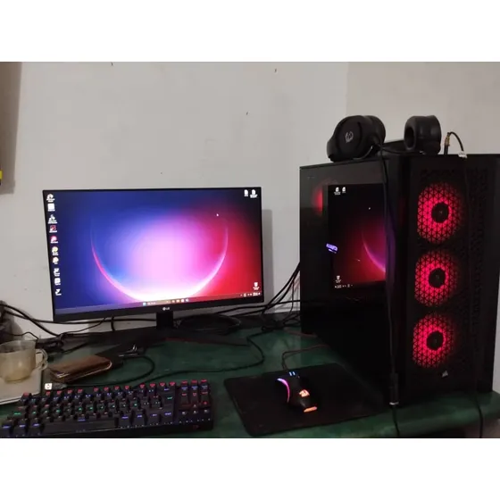 Pc Gamer Ryzen 5 7600x Dd 2tb Ram Ddr5 16gb Monitor Teclado