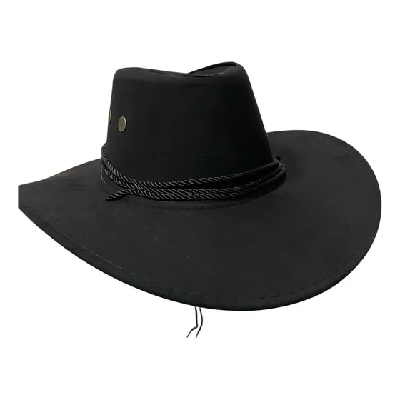 Gorro Sombrero Cowboy Vaquero Con Cordon Cosplay Disfraz