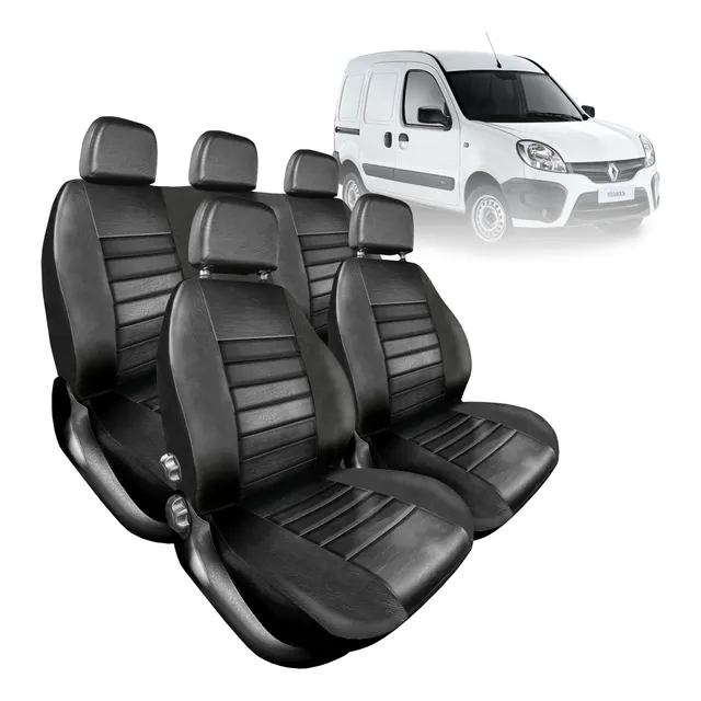 Funda Cubre Asiento Cuero Pu  Renault Kangoo Asiento Partido