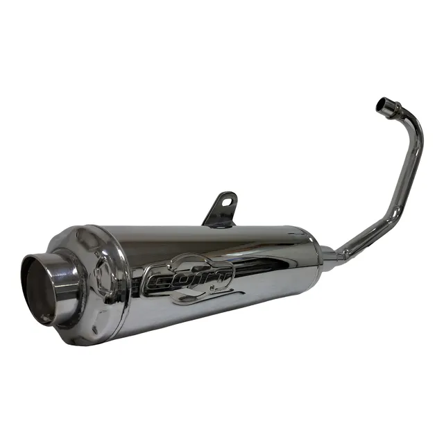 Caño De Escape Cott Redondo De 4puLG. Yamaha Ybr 125 (024)