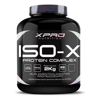 Whey Protein Iso-x Isolada 2kg Baunilha Com 25g De ProteĂna Whey Protein Iso-x Isolada 2kg Baunilha Com 25g De ProteĂna