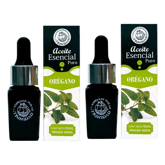 Aceite De Orégano Escencial Puro 10ml La Trinidad (2xu)