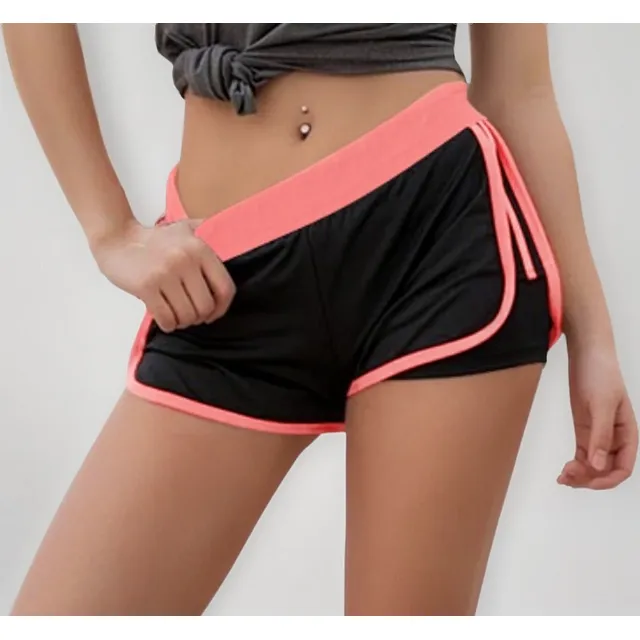 Short Con Licra Deportiva 2 En 1 Correr Gym Playa Bk Roy