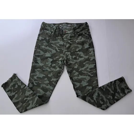Jeans Camuflajeado Old Navy Dama Talla 10