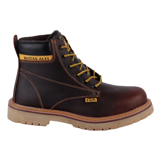 Botín Casual Color Café Para Hombre 0601