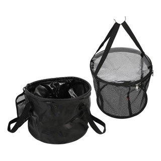 Cesta De Drenaje Cubo De Pesca Plegable Para Acampar Viaje Cesta De Drenaje Cubo De Pesca Plegable Para Acampar Viaje