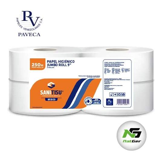 Papel Higiénico Institucional 9 Pulgadas
