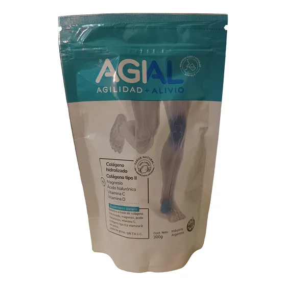 Colageno Hidrolizado  Agial Agilidad +alivio  Natufarma 300g Limón