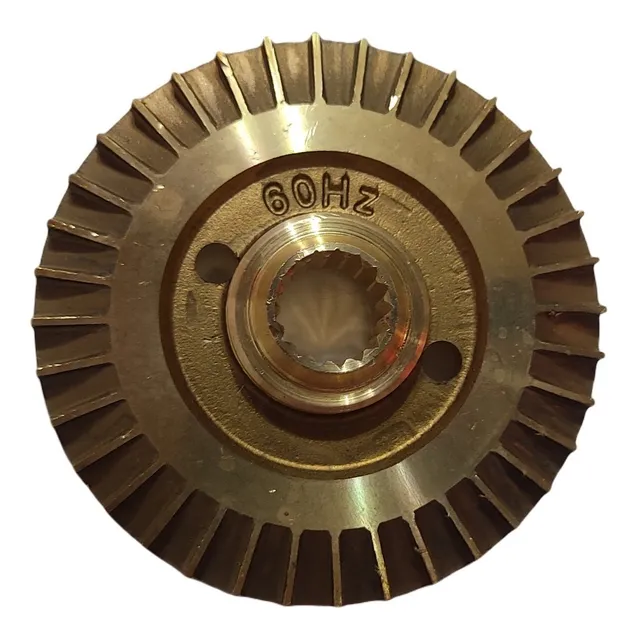 Impulsor De Bronce P/ Bomba  1/2 Hp Pedrollo Pkm60 Estriada