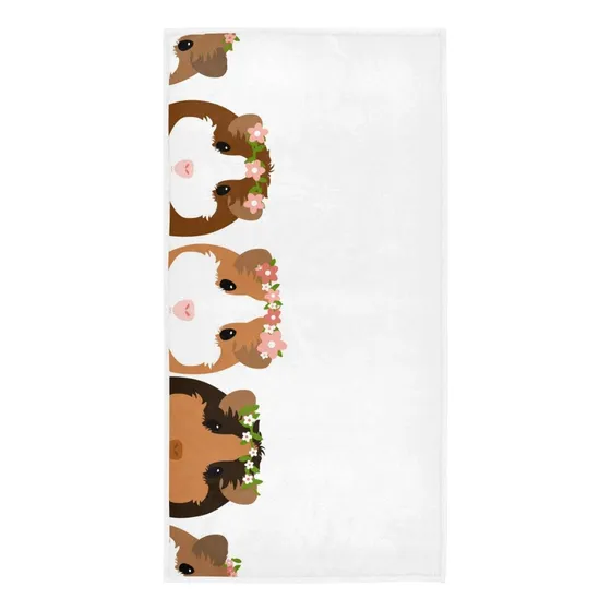 Merrysugar Toalla Mano Conejillo India Suave Altamente Baño