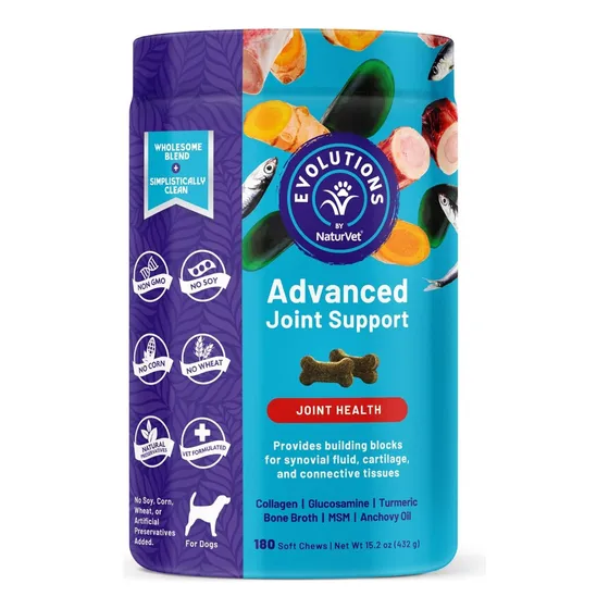 Suplemento Articular Avanzado Naturvet 180 Soft Chews