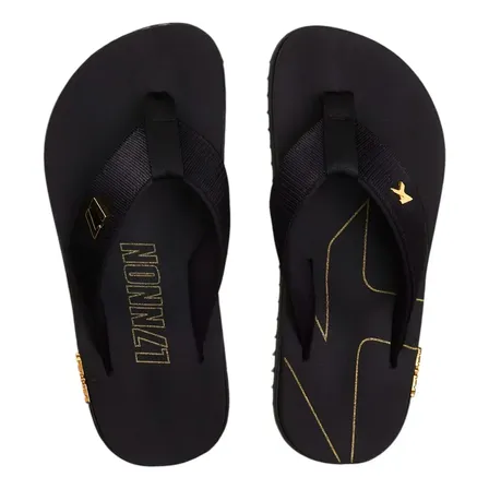 Sandália Casual Masculina Kivah L7 Kenner Preto Liso 42 Br