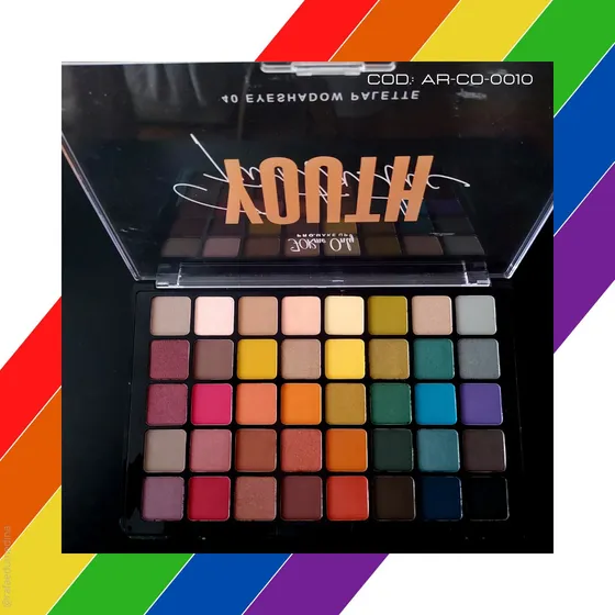 Paleta Profesional De Sombras De Ojo De 40 Tonos.