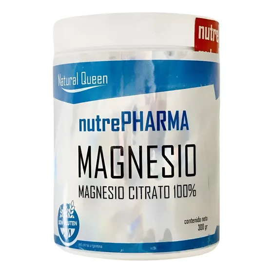 Suplemento En Polvo Magnesio Citrato Nutre Pharma 300g