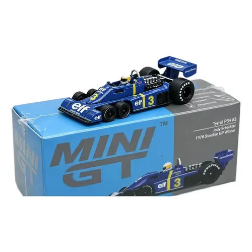 Good Tyrrell P34#4 Patrick Depailler F1 One Swedish Gp
