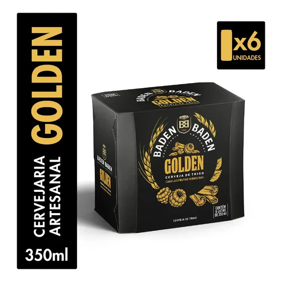 Cerveja Lata Baden Baden Golden Ale 350ml