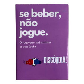 Se Beber, NĂŁo Jogue - ExpansĂŁo DiscĂłrdia! Jogo De Cartas Se Beber, NĂŁo Jogue - ExpansĂŁo DiscĂłrdia! Jogo De Cartas