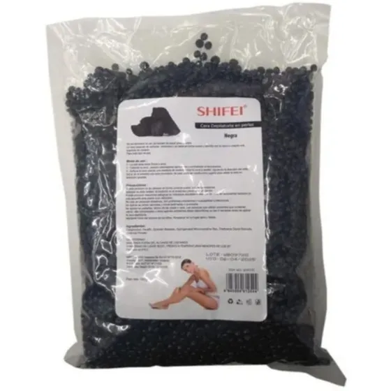 Cera Depilatoria Shi Fei En Perlas X 1kg Alta Calidad Prof. 