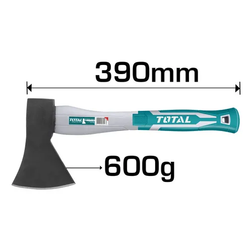 Hacha De Mano Total Resistente 39cm 600g Mango De Fibra
