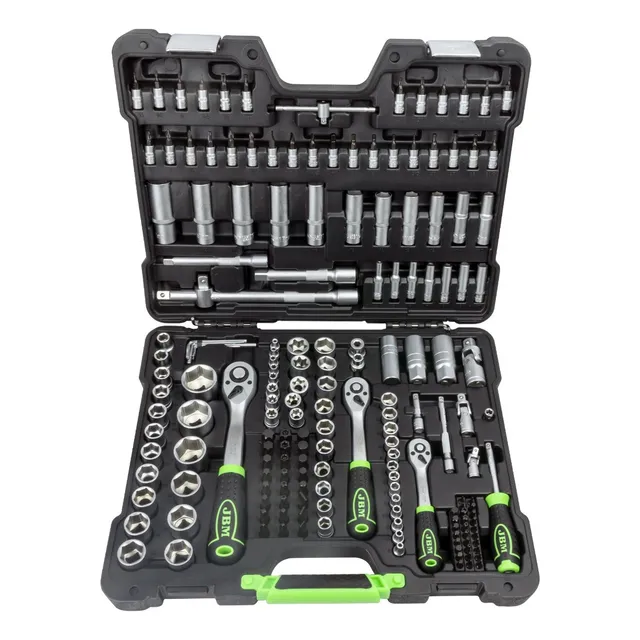 Kit De Herramientas De 179 Pzas Jbm54035 Dados Hexagonales