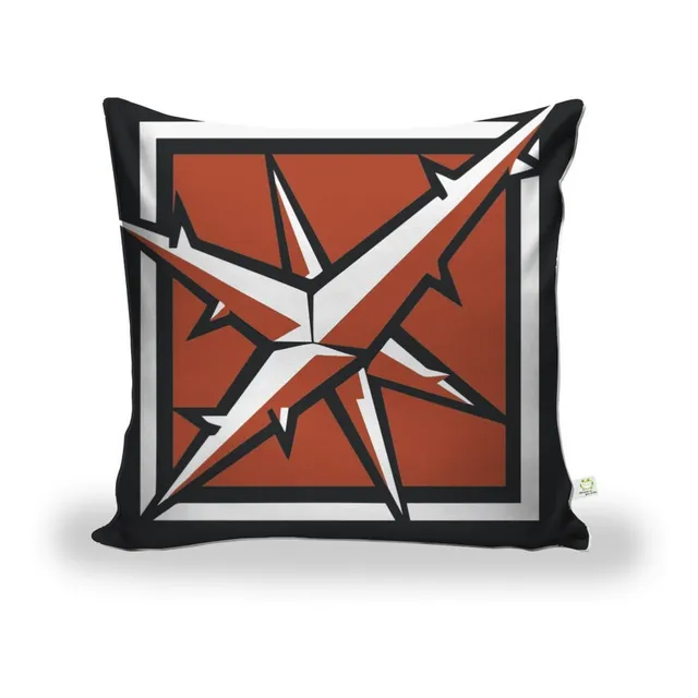 Capa De Almofada Decoração Quarto Tecido Rainbow 6 Siege 11