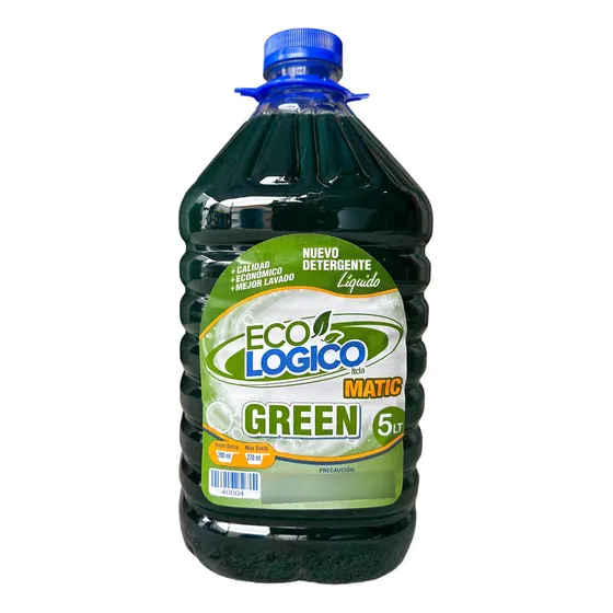 Detergente Liquido Ropa Concentrado Doble Poder 5 Litros