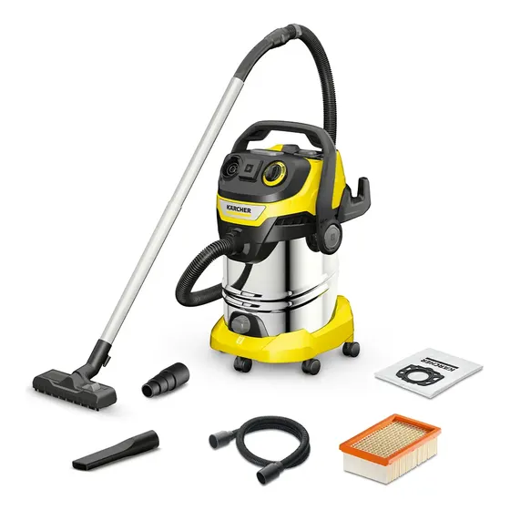 Aspiradora Wd 6 P S V-30/6/22/t Kärcher Color Amarillo