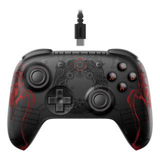 Controle Com Fio 8bitdo Ultimate 2c Wired Wukong - Original Controle Com Fio 8bitdo Ultimate 2c Wired Wukong - Original
