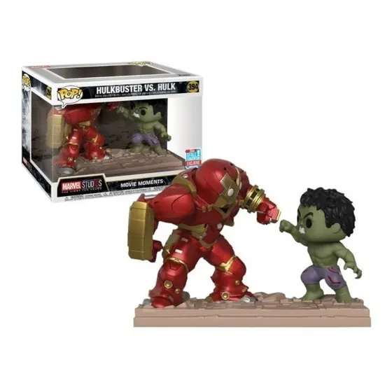 Funko Pop Movie Moments Hulkbuster Vs Hulk - Centralf