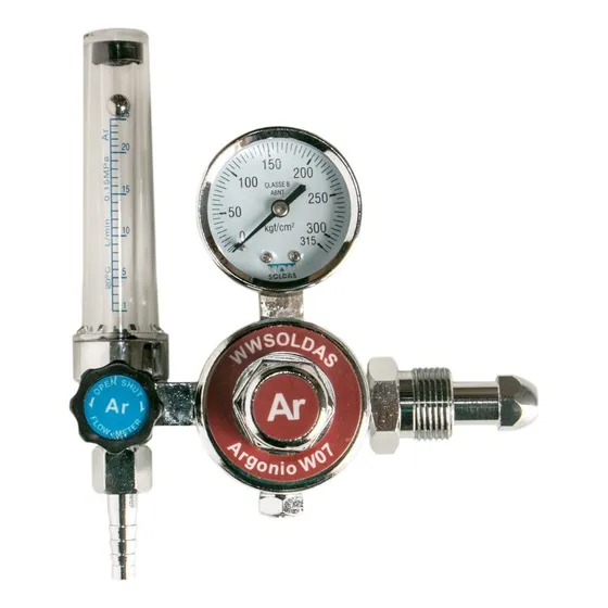 Regulador De Pressão P/ Argônio P/ Solda Mig Tig Fluxômetro 