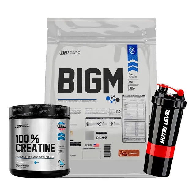 Bigm 5 Kg + Creatina 500 Gr / Universe Nutrition