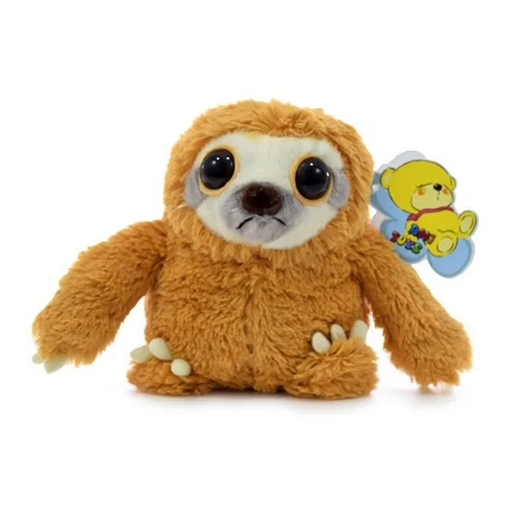 Peluche Perezoso 20cm Ojos Grandes Suavecito Y Tierno C7769