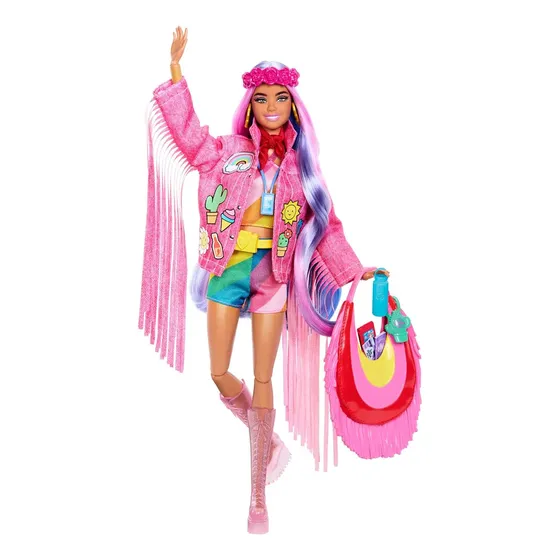 Muñeca Barbie Extra Fly Viajera Gnr27 Mattel