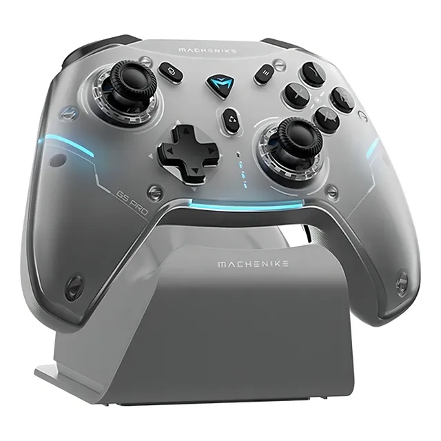 Controlador Machenike G5 Pro Max con base, color negro degradado