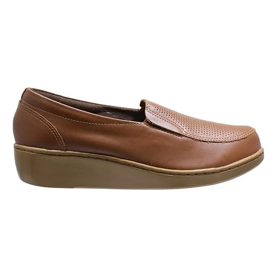 Zapato Romulo Mujer Cuero Suave Mocasín 