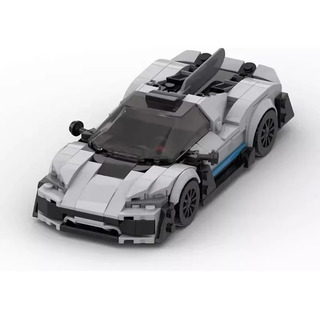 Bloques De Construcción Mercedes Amg One8 De Color Gris Bloques De Construcción Mercedes Amg One8 De Color Gris